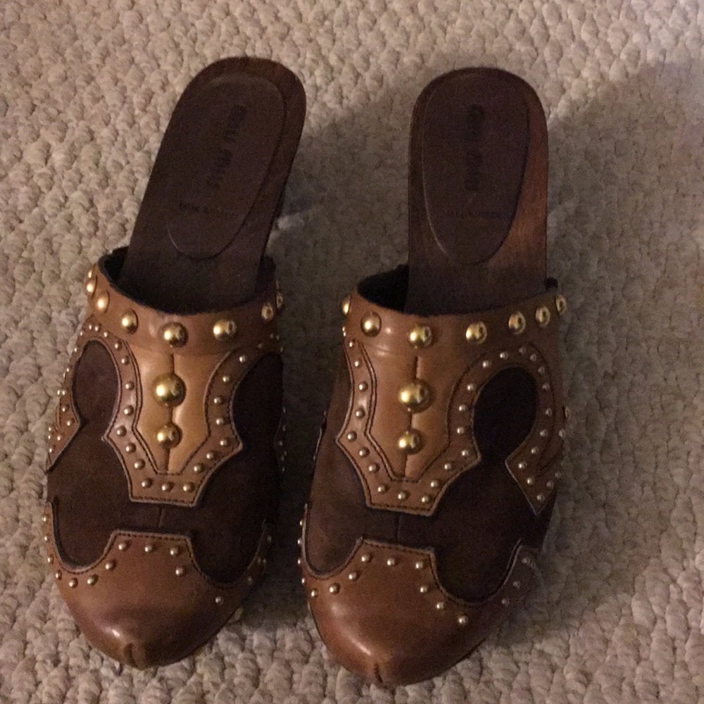 Miu miu clogs